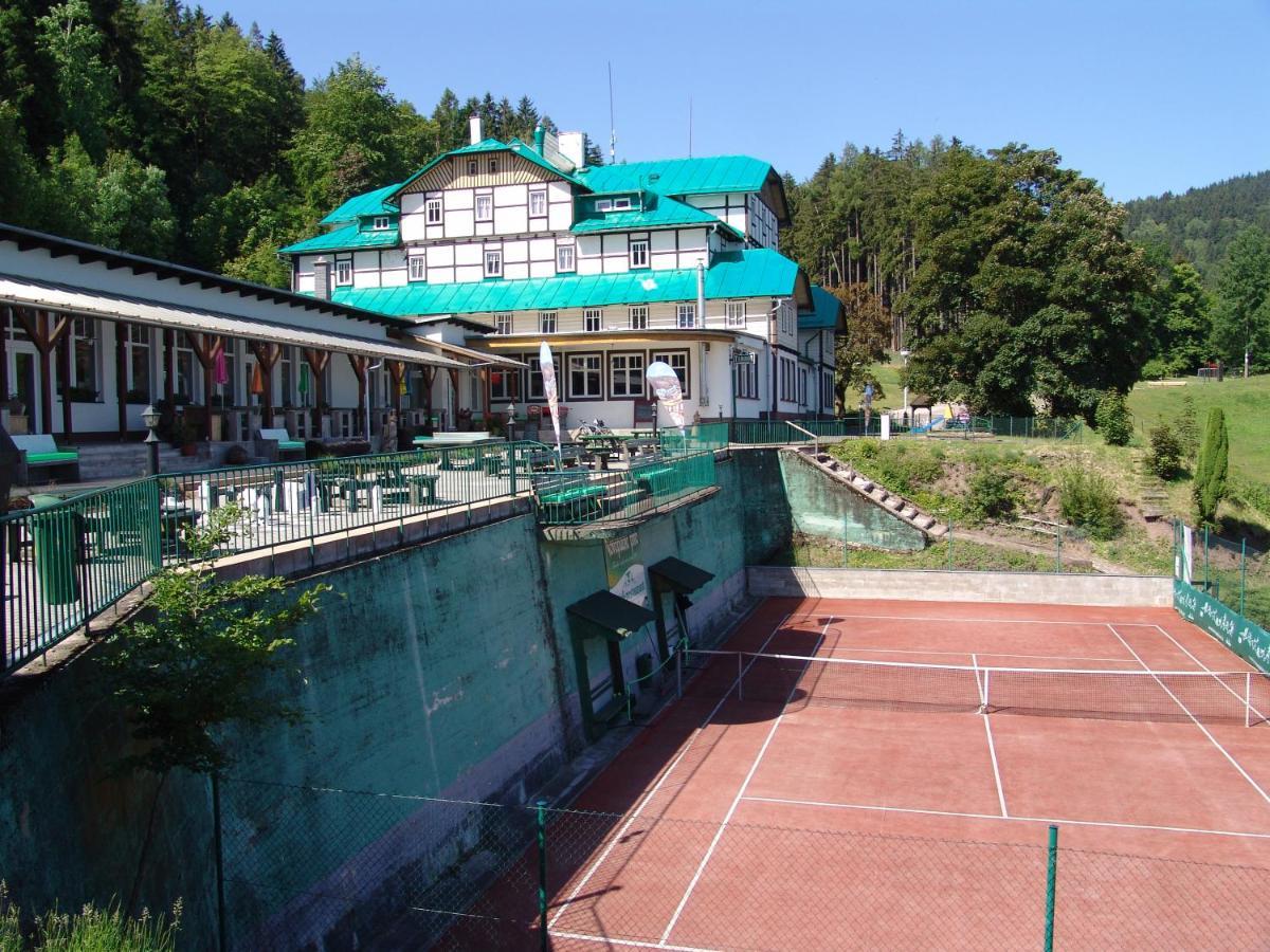 Retro Hotel Pod Zvicinou Bílá Třemešná Esterno foto